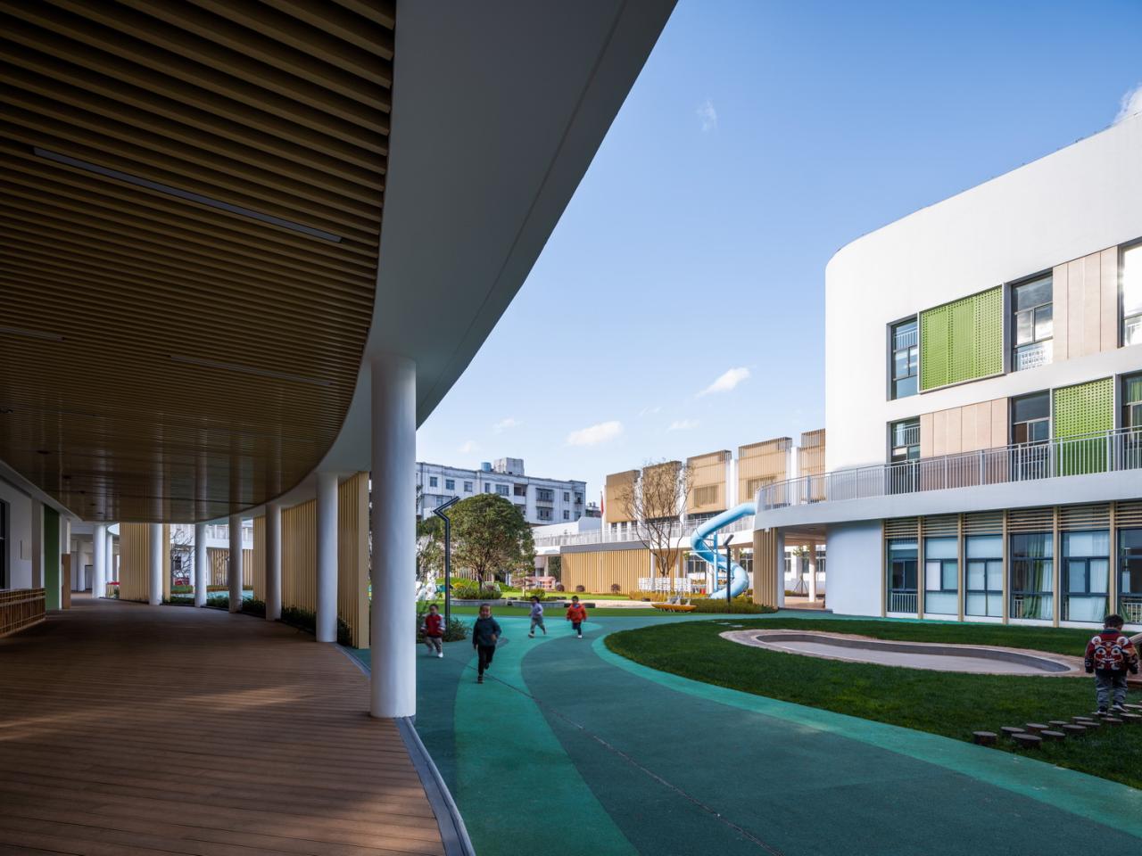 BIM建筑|云南省玉溪市第一幼儿园教育集团桂山园更新 / 上海思序建筑规划设计