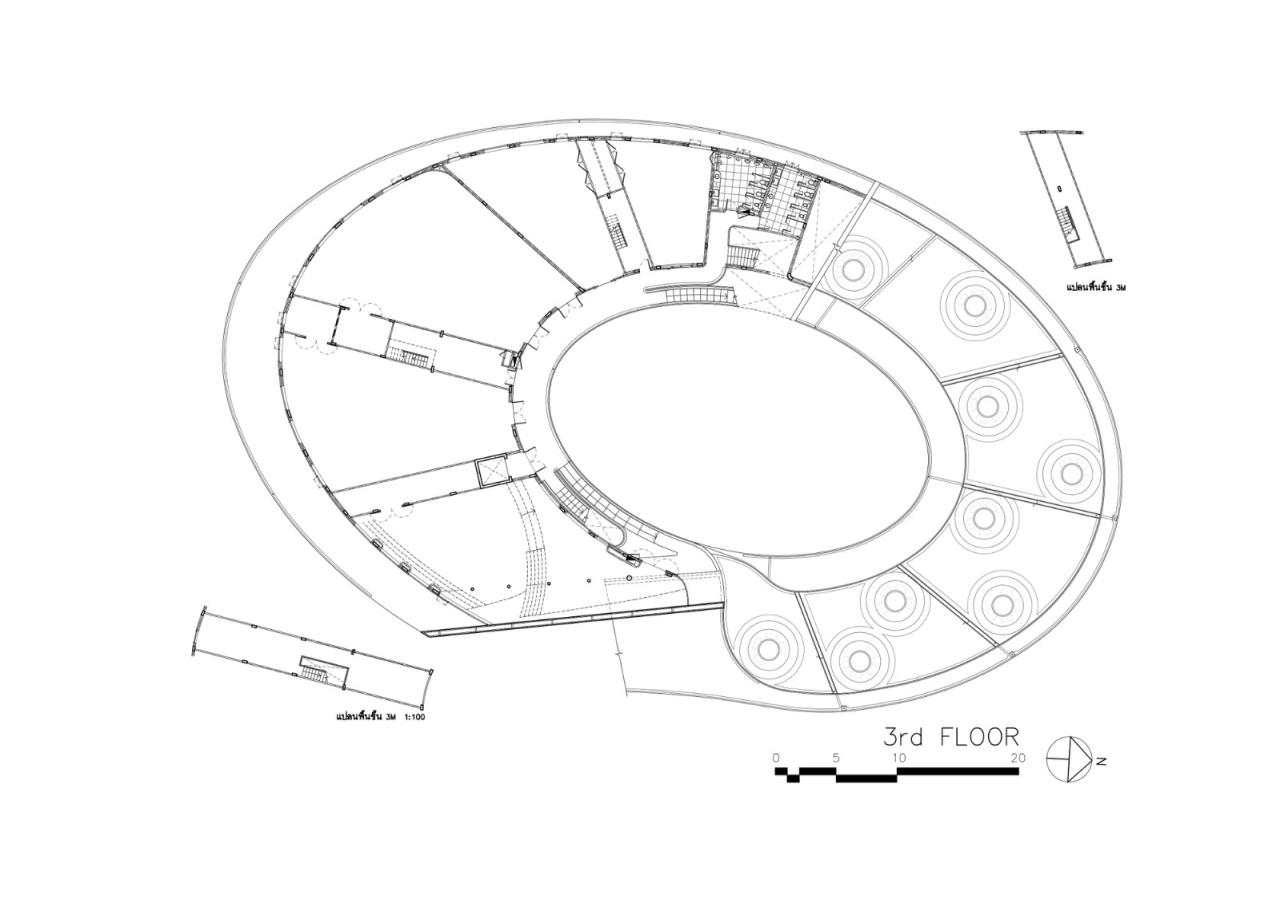 BIM建筑|泰国曼谷充满童趣的幼儿园空间 / Plan Architect