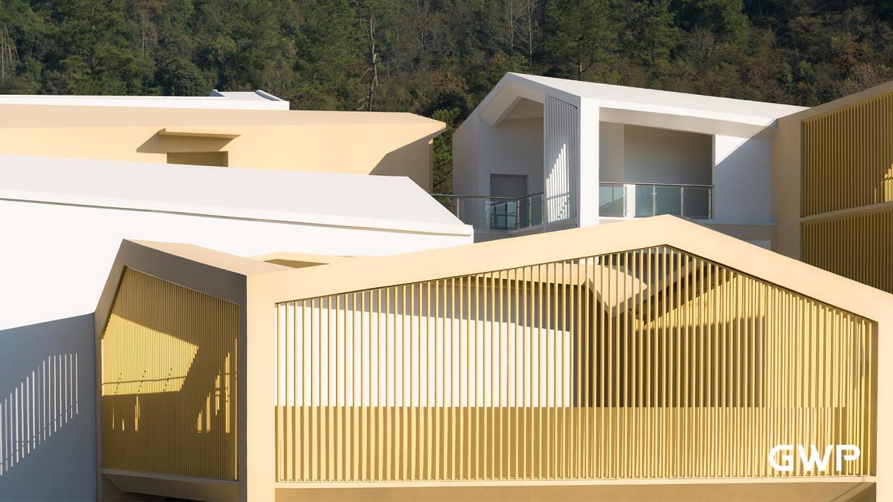 BIM建筑|临风展翼，载梦启航——临安风之谷国际营地 / GWP