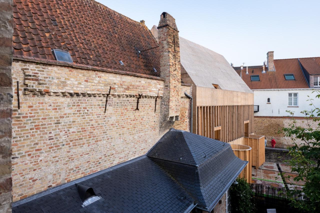 BIM建筑|布鲁日双联画展亭 / PARA