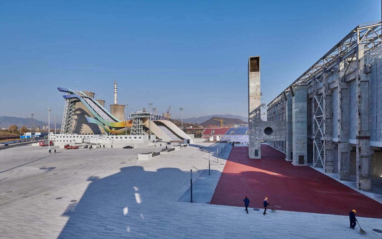 BIM建筑|首钢滑雪大跳台中心 / 清华大学建筑设计研究院