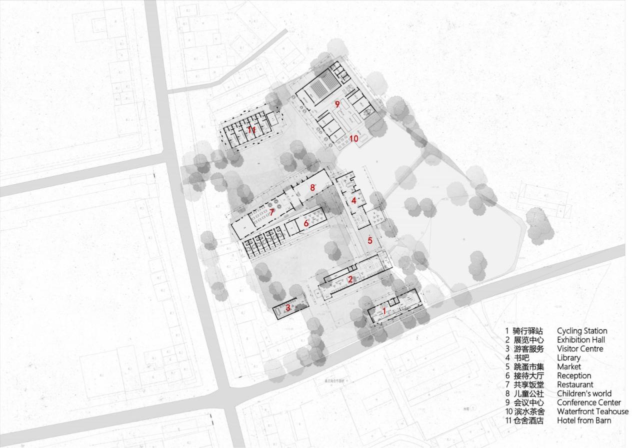 BIM建筑|大别山乡村会客厅 / 禾秣设计