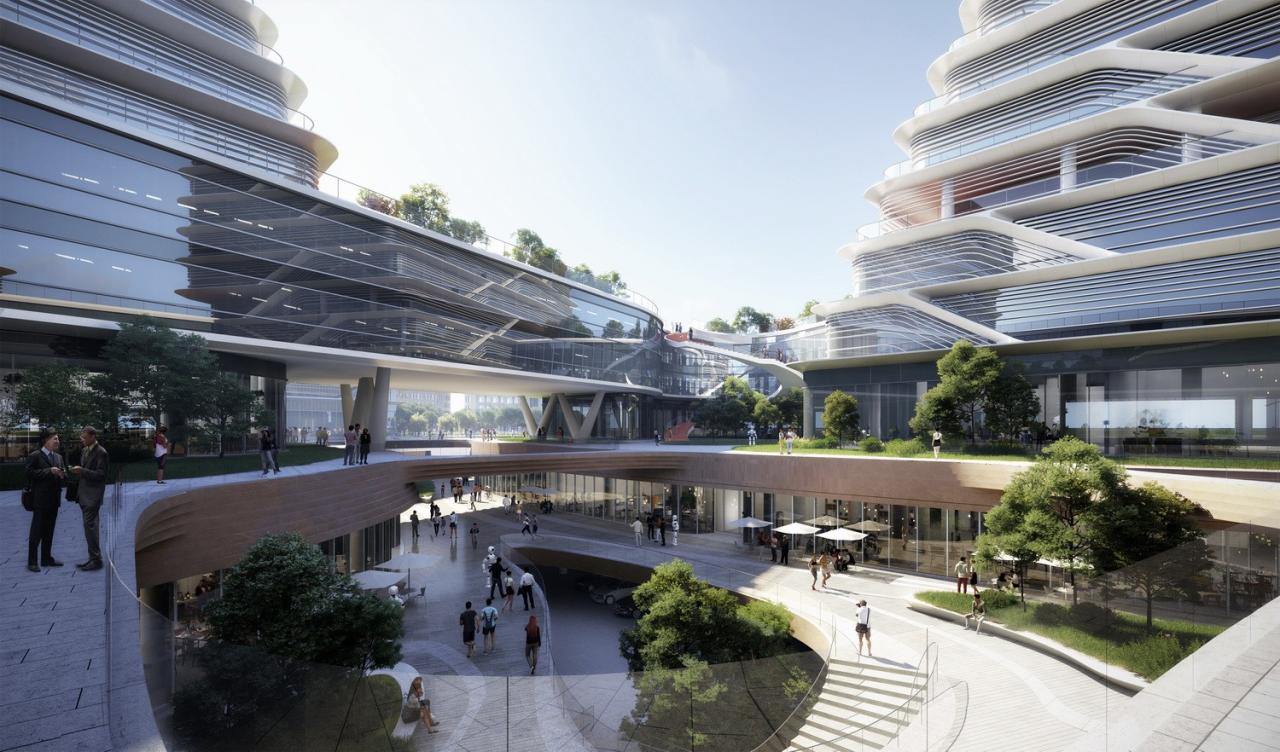 BIM建筑|西山智谷——北京协同创新园 / CAA建筑事务所