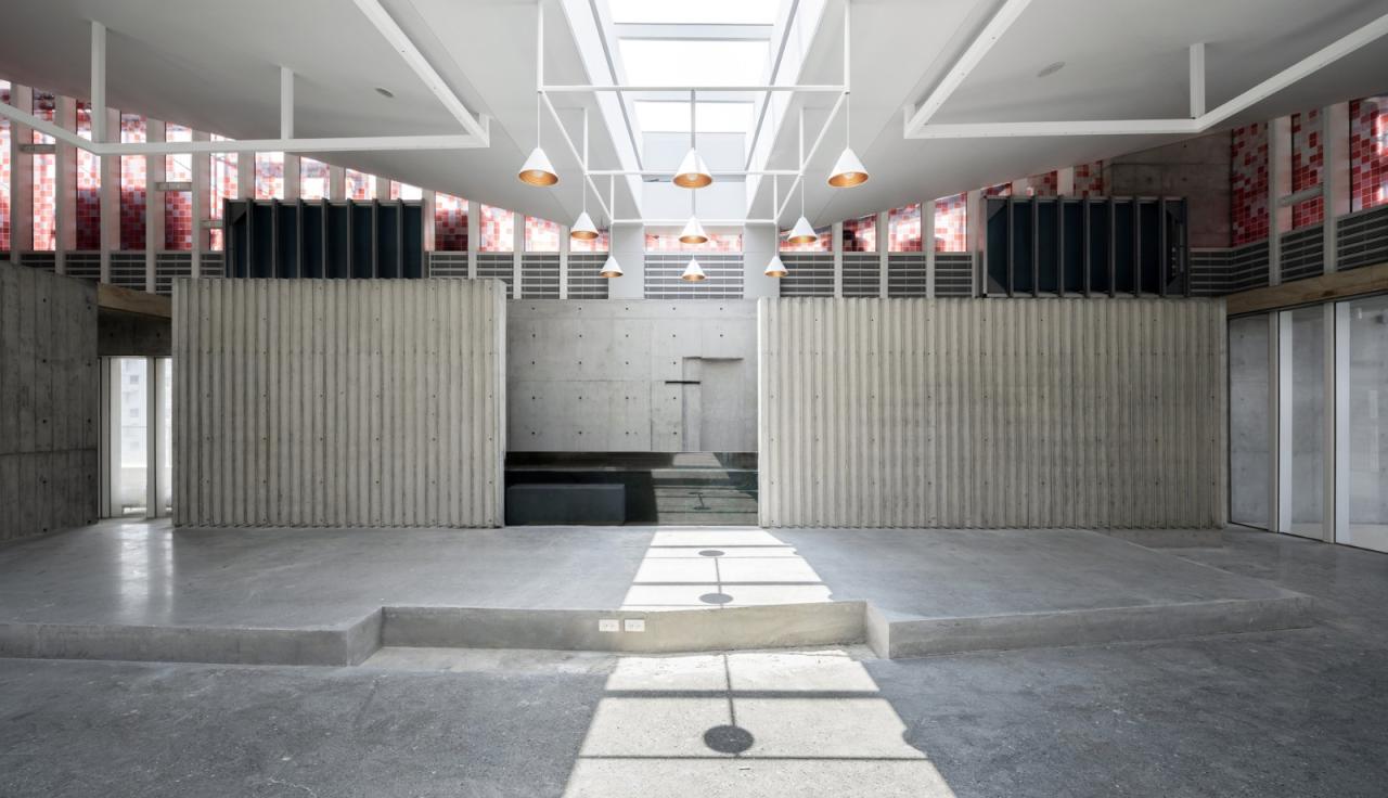 BIM建筑|垂直教堂，淡江教堂 / Behet Bondzio Lin Architekten