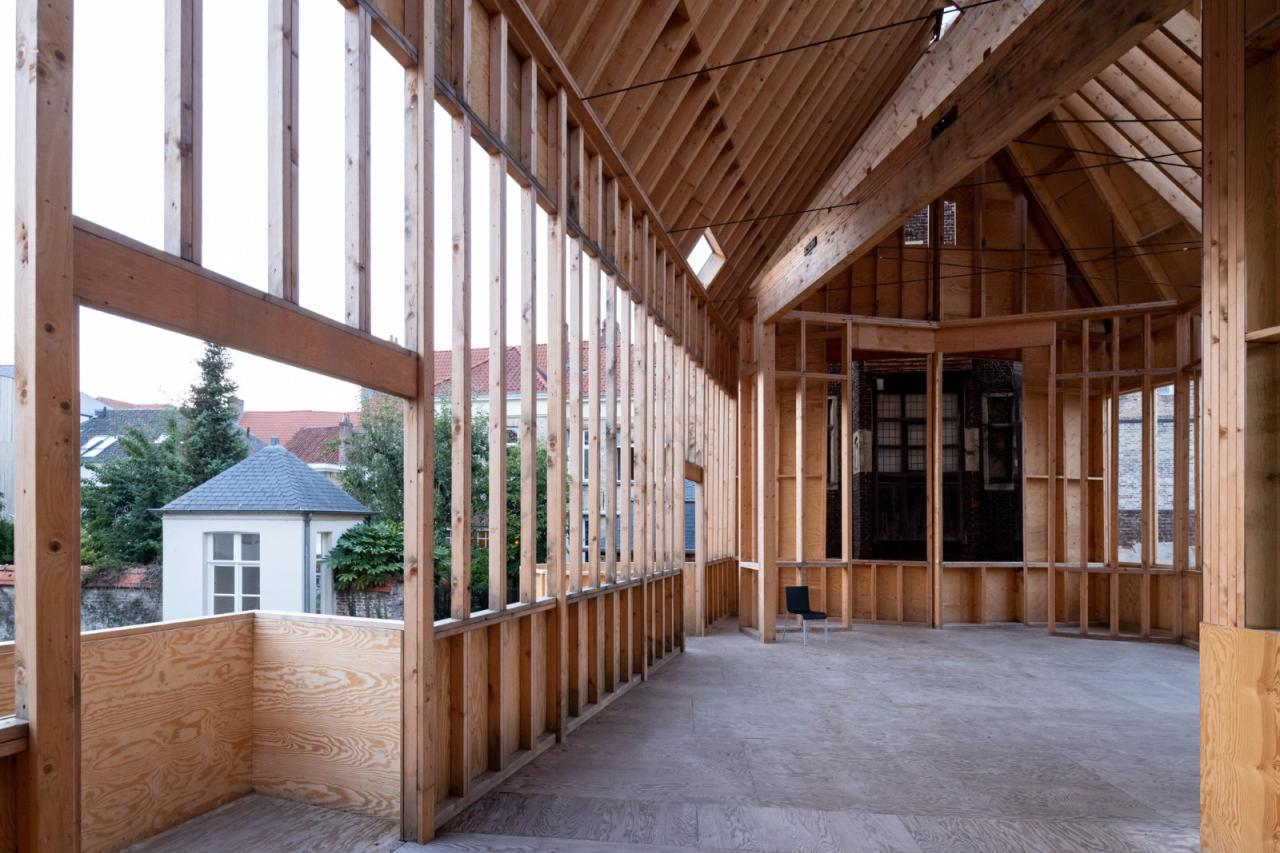 BIM建筑|布鲁日双联画展亭 / PARA