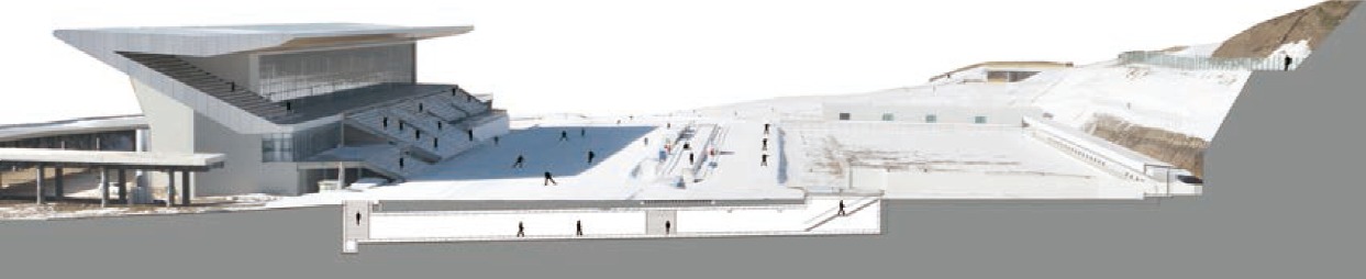 BIM建筑|国家冬季两项中心 / 清华大学建筑设计研究院