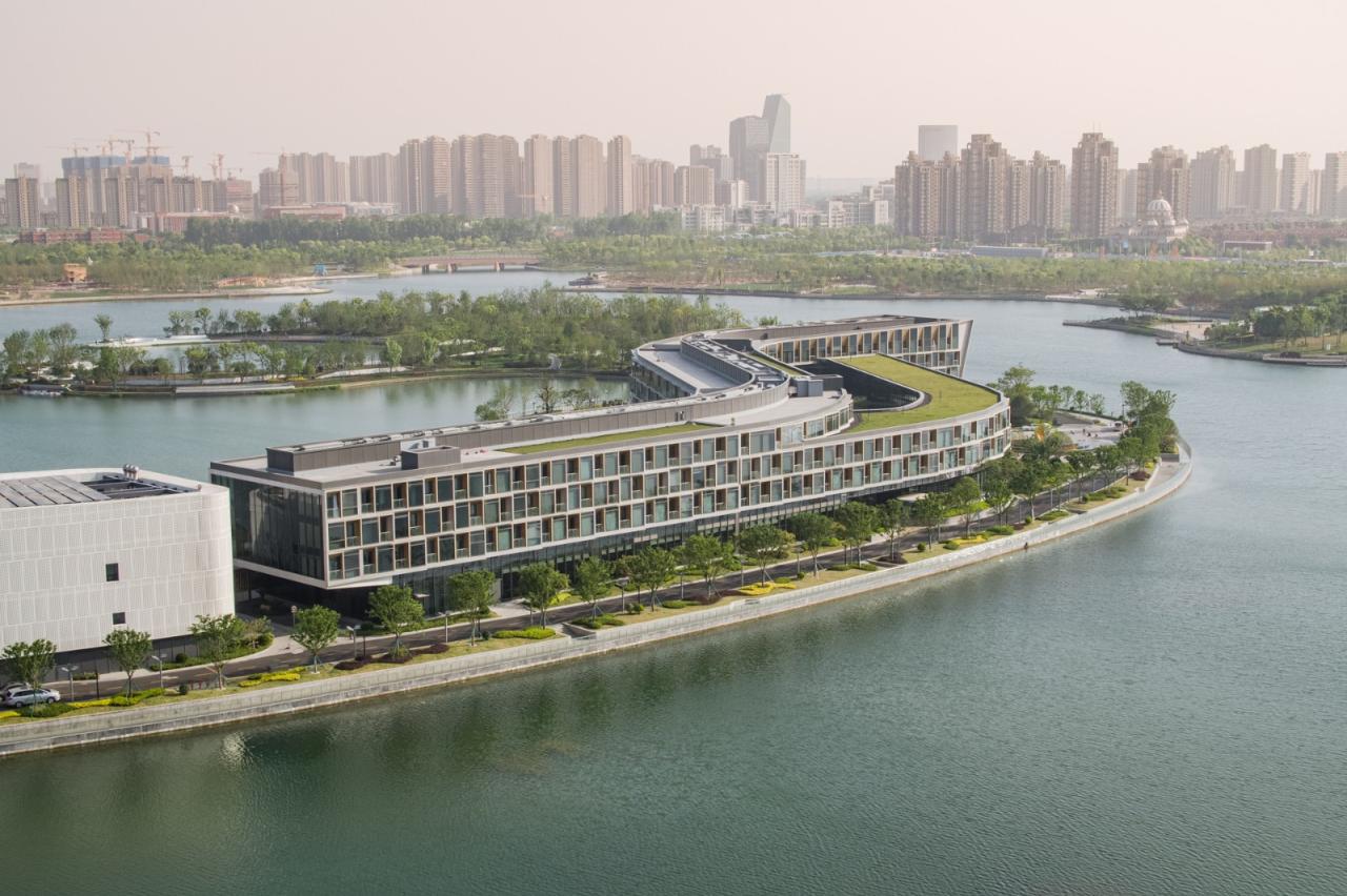 BIM建筑|上海东方美谷JW万豪酒店 / Gensler