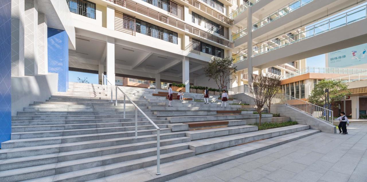 BIM建筑|深圳市光明区凤凰学校空间改造 / 深圳市同济人建筑设计