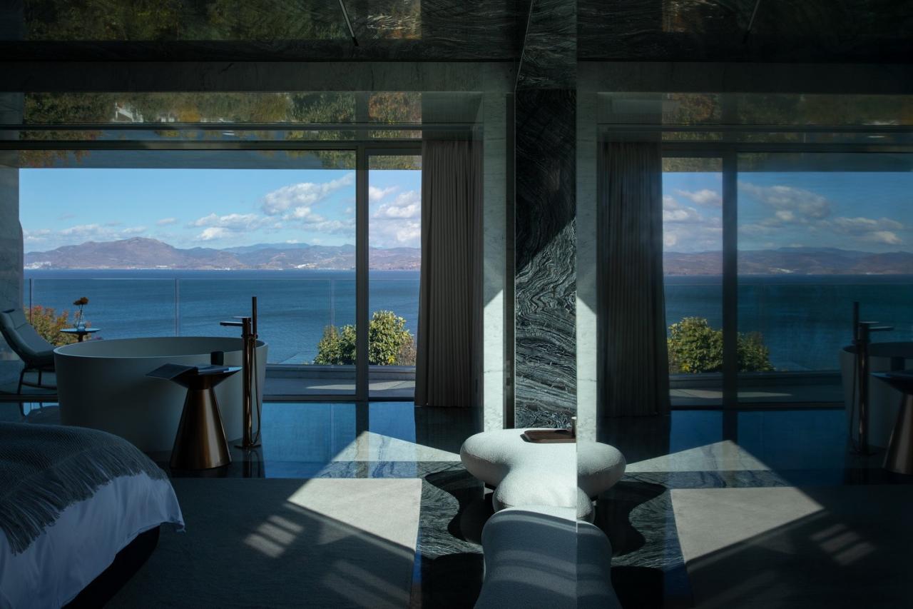 BIM建筑|《海的呼吸》大理青绿半山酒店改造设计 / 寻常设计