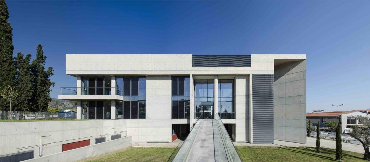 BIM建筑|希腊拉米亚市政供水办大楼 / VTria 建筑事务所