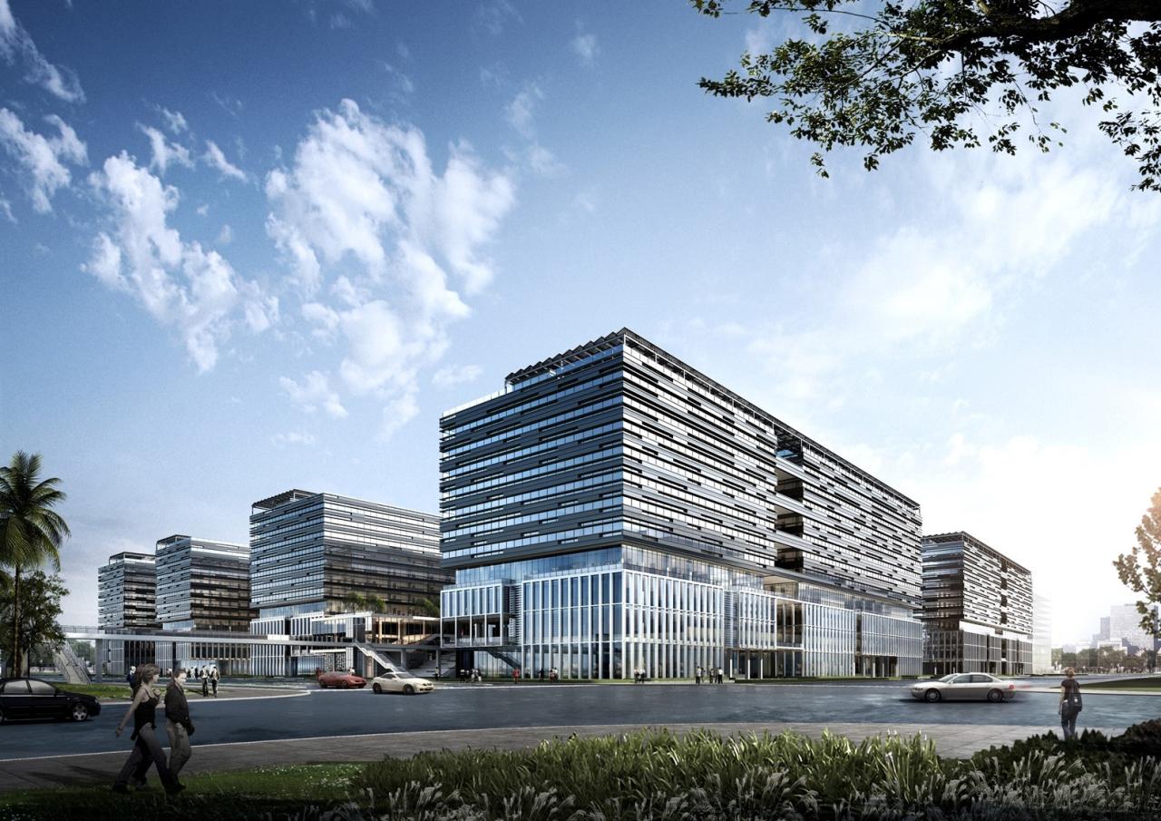 BIM建筑|河西片区“工改工4单元”项目工程勘察设计 / 深圳市建筑设计研究总院有限公司