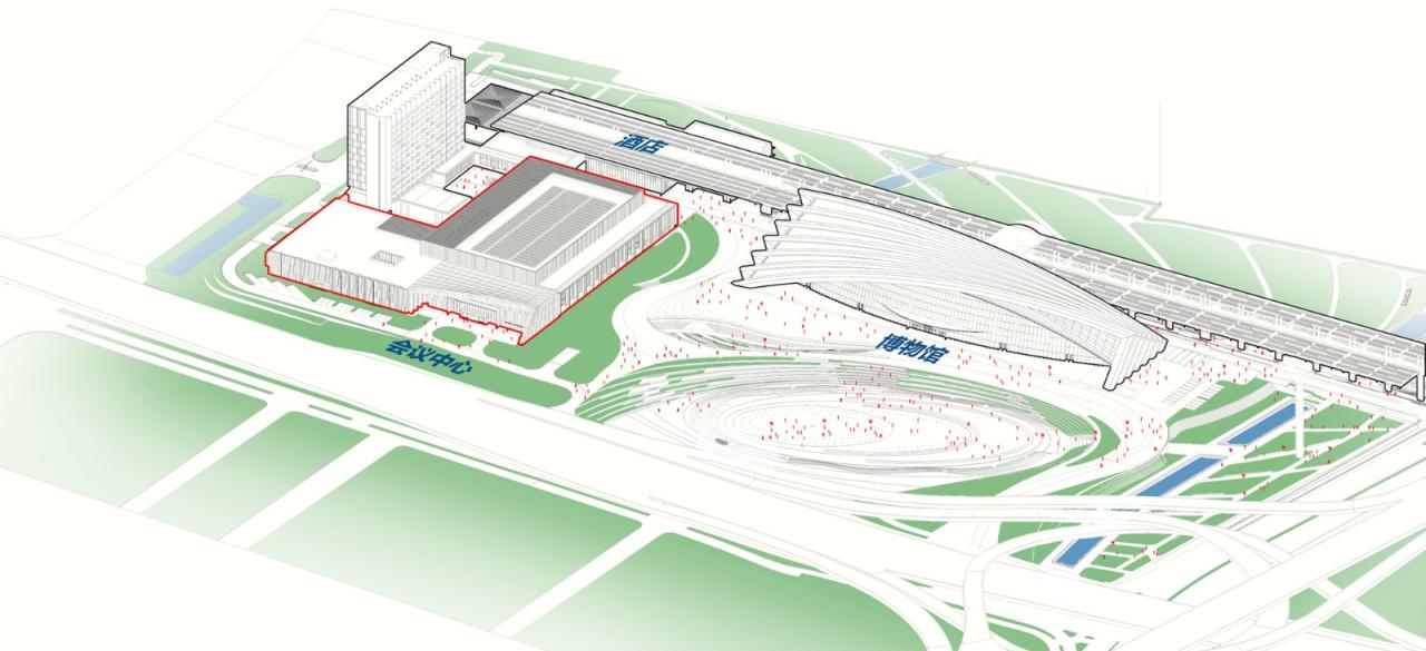 BIM建筑|盐城国际会议中心 / 上海都设营造建筑设计事务所