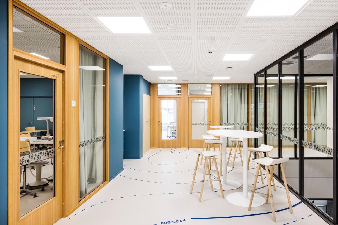 BIM建筑|汉卡萨尔米学校 / Parviainen Architects