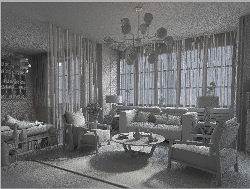 BIM问答|VRay教程：小图灰模测试