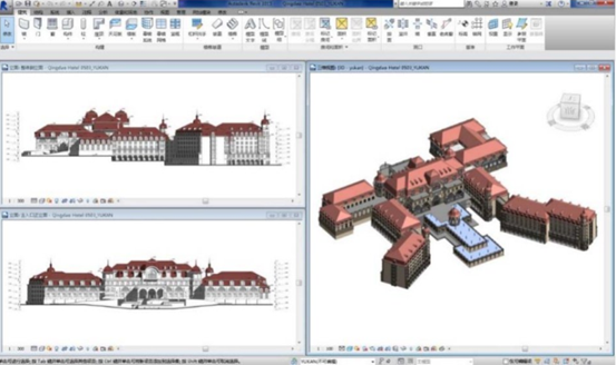 BIM技巧|Revit协同设计的优势有哪些？以青岛银沙滩度假酒店为例