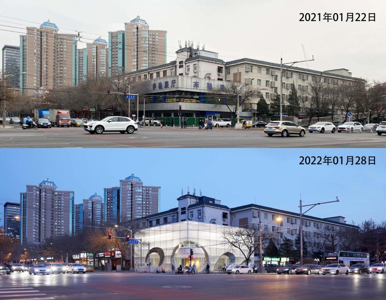 BIM建筑|冰晶盒子，亚运村街道办事处改造 / 中国建筑设计研究院