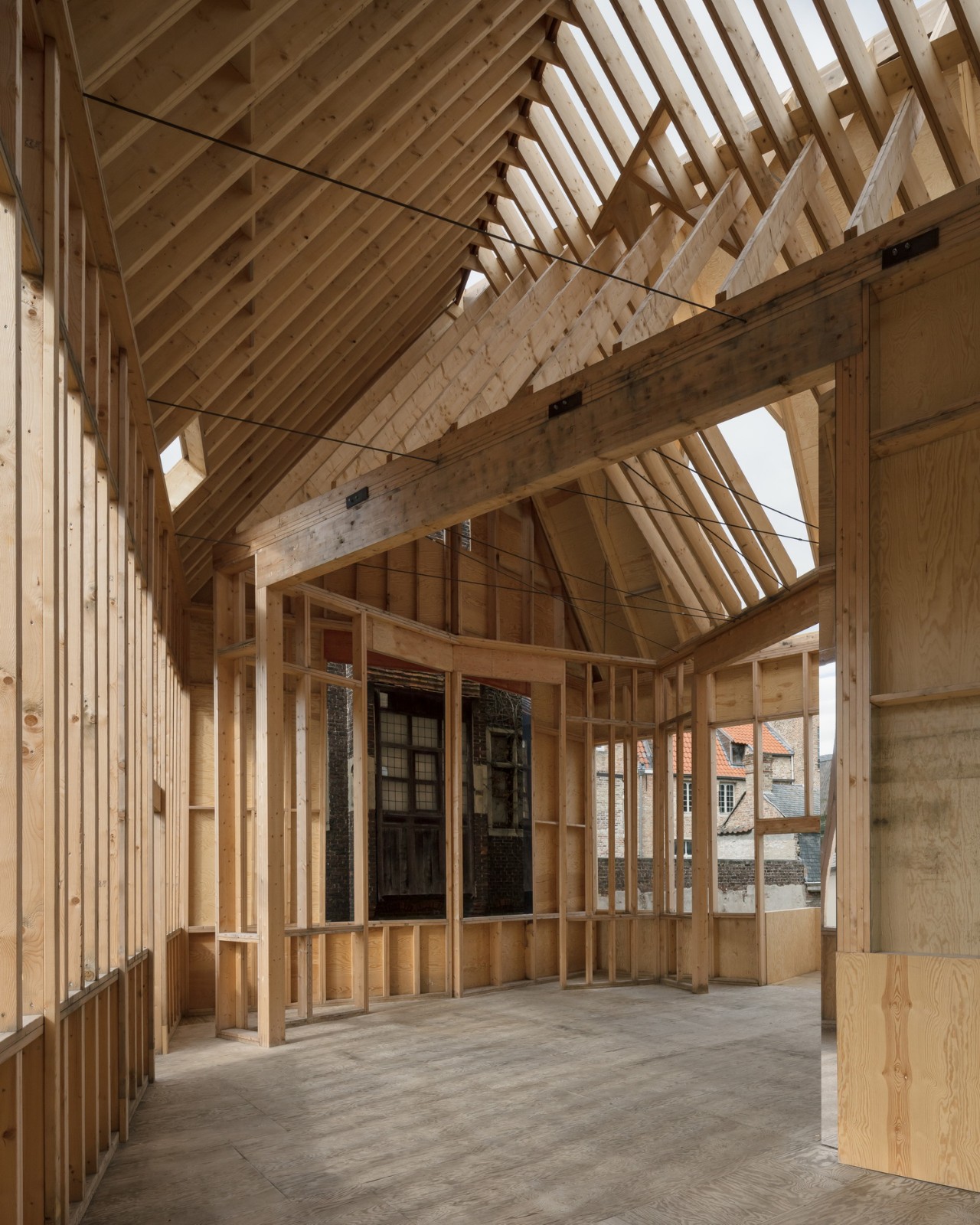 BIM建筑|布鲁日双联画展亭 / PARA