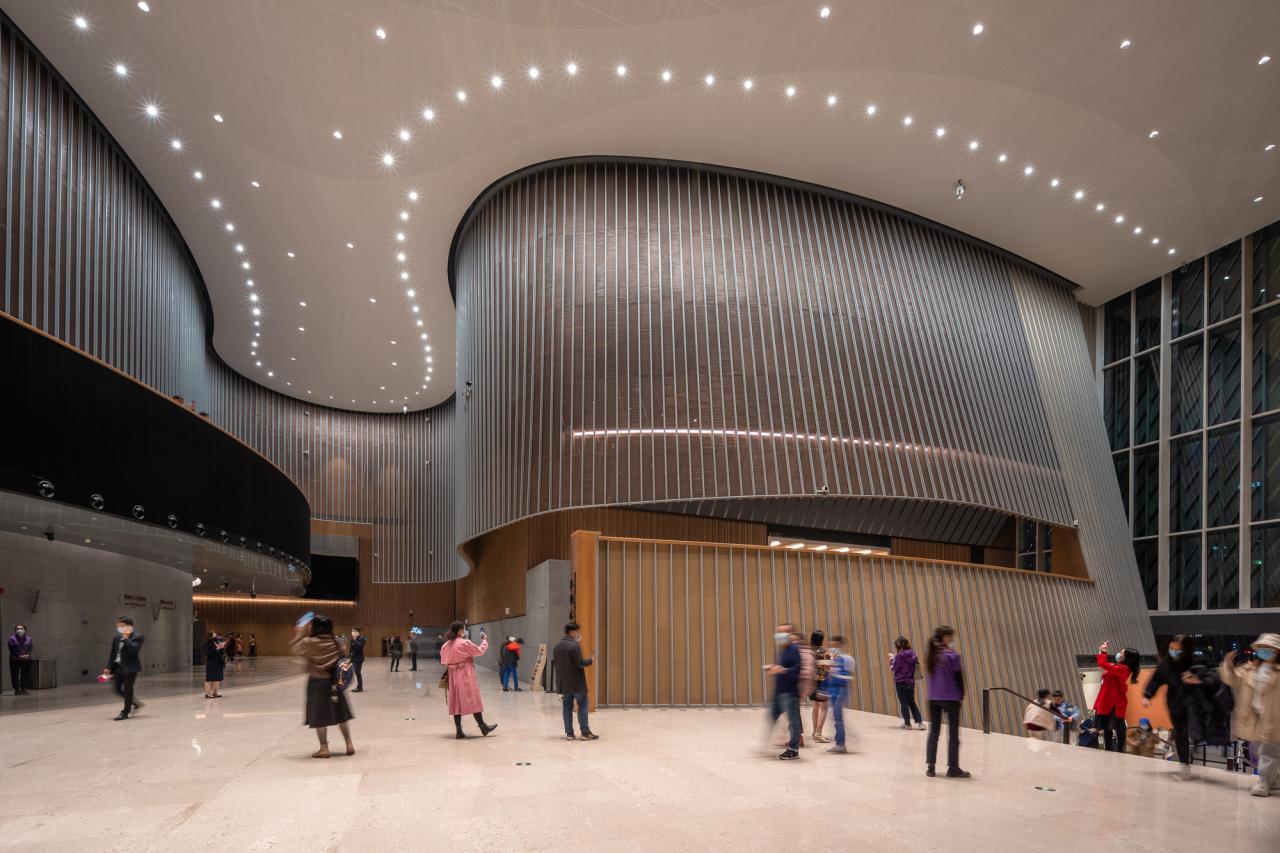 BIM建筑|深圳宝安文化区演艺中心 / 严迅奇建筑师事务所