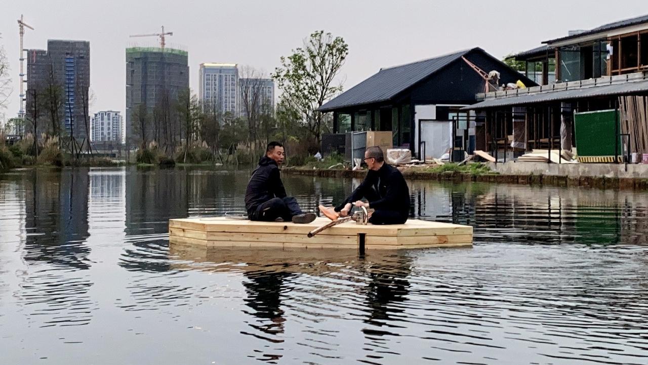 BIM建筑|成都麓湖天空浮岛 / unarchitecte