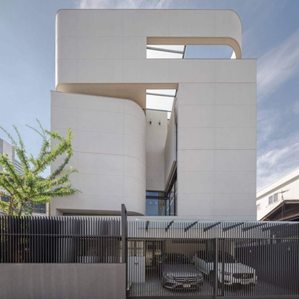 BIM建筑|泰国建筑师在曼谷创建向内的家庭住宅