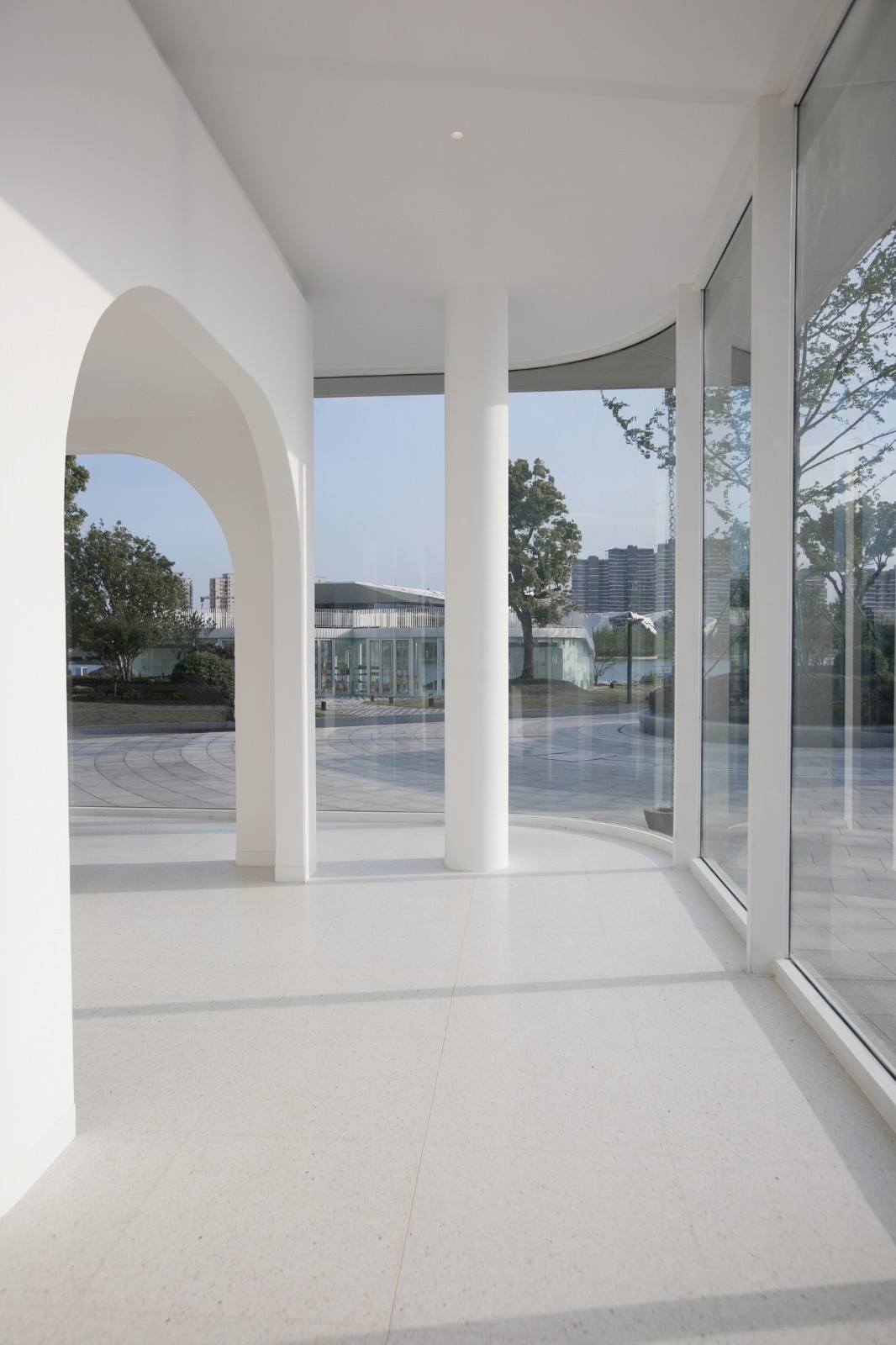 BIM建筑|银杏天鹅湖游船码头 / 禾下建筑