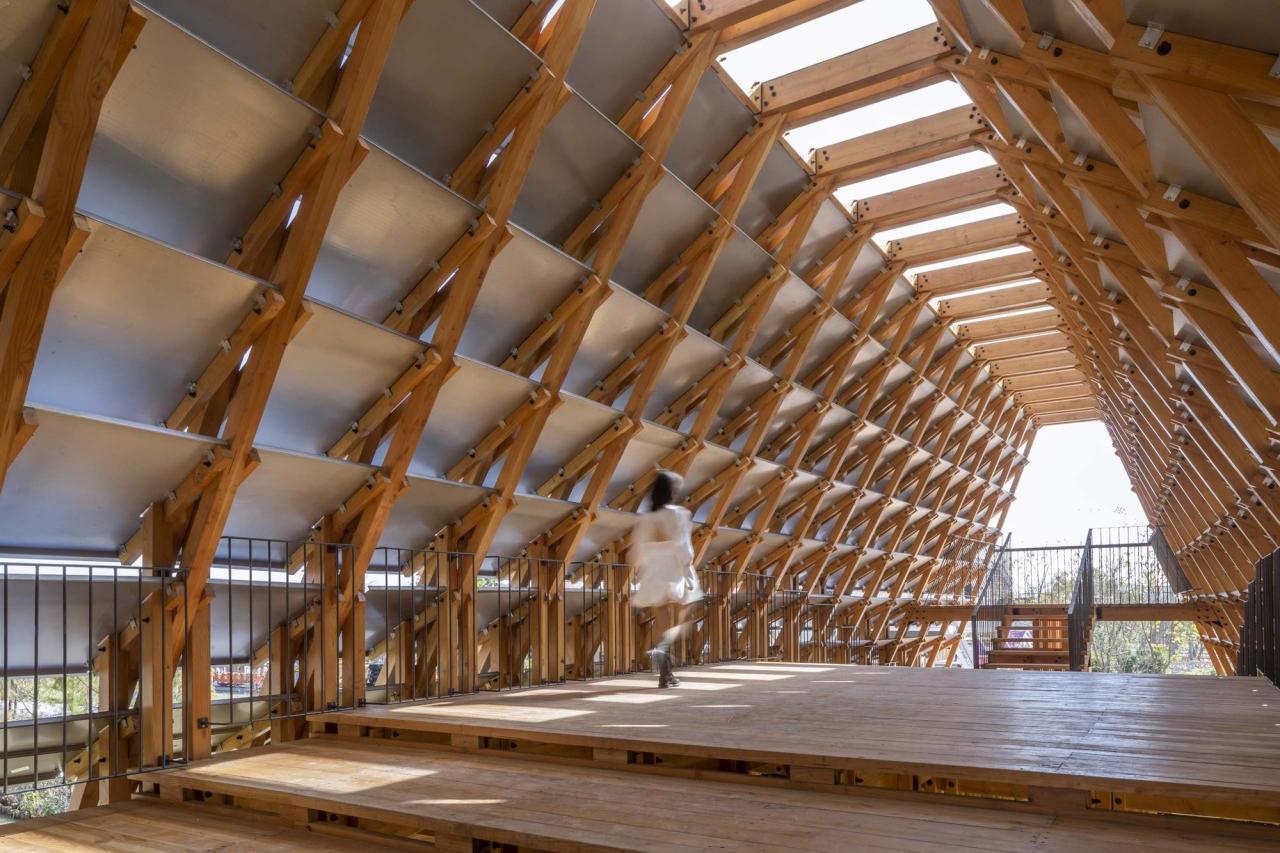 BIM建筑|古劳水乡木桥 / 罗宇杰工作室