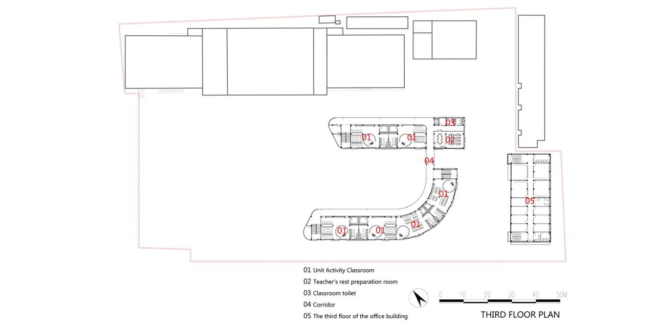 BIM建筑|云南省玉溪市第一幼儿园教育集团桂山园更新 / 上海思序建筑规划设计