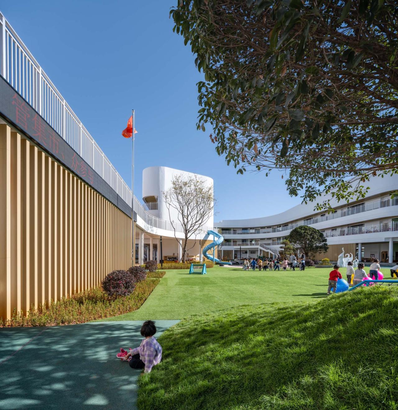 BIM建筑|云南省玉溪市第一幼儿园教育集团桂山园更新 / 上海思序建筑规划设计