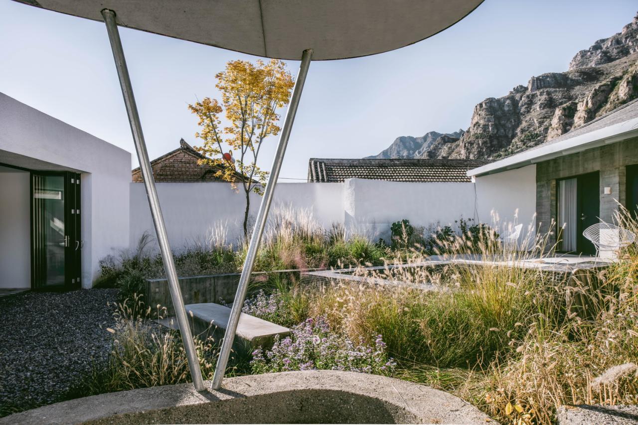 BIM建筑|孪生院子民宿 / 也似建筑