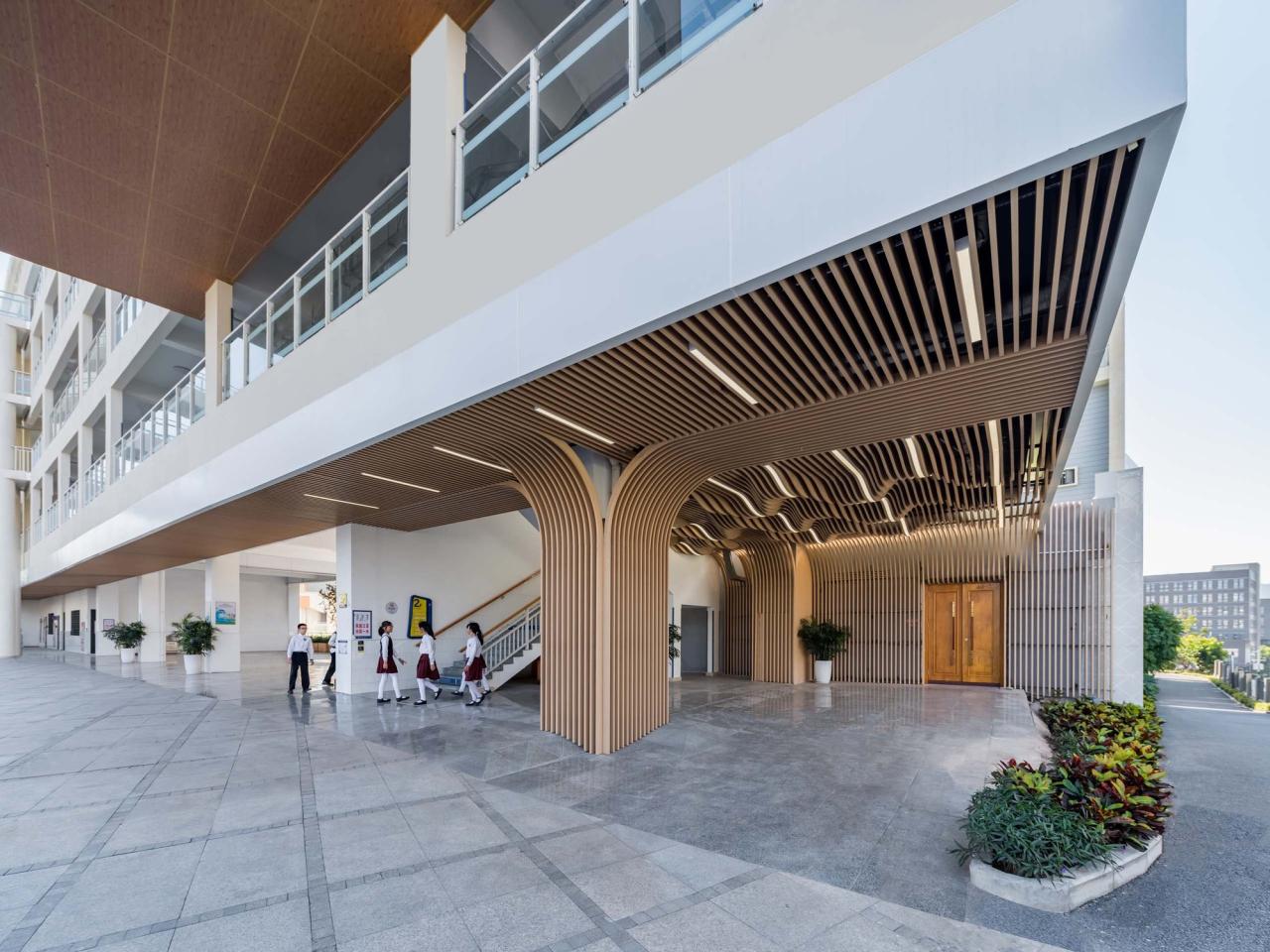 BIM建筑|深圳市光明区凤凰学校空间改造 / 深圳市同济人建筑设计