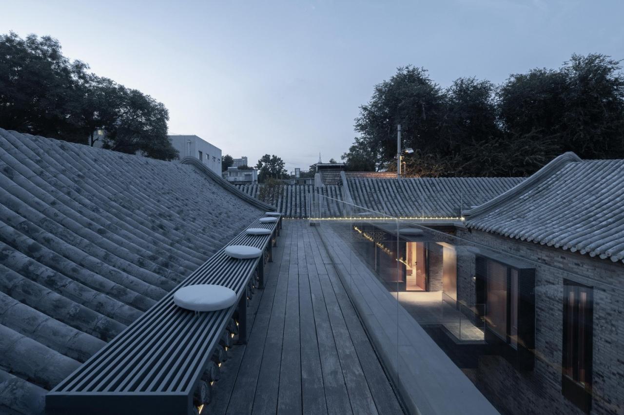 BIM建筑|新与旧的穿插对话-北锣鼓巷91号四合院改造设计 / 介介工作室