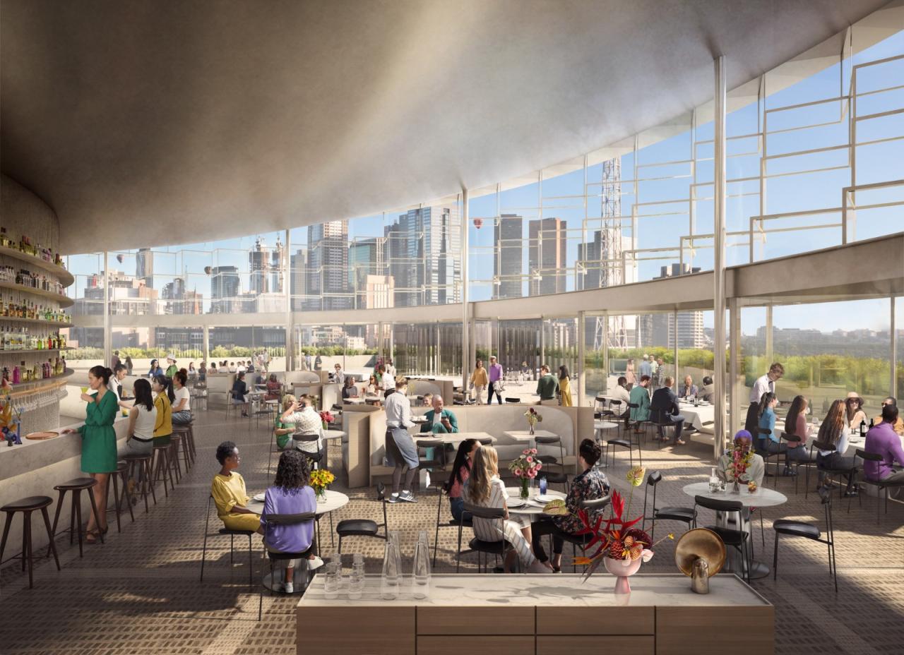 BIM建筑|澳大利亚最大的当代艺术画廊 NGV Contemporary方案公布 / Angelo Candalepas and Associates