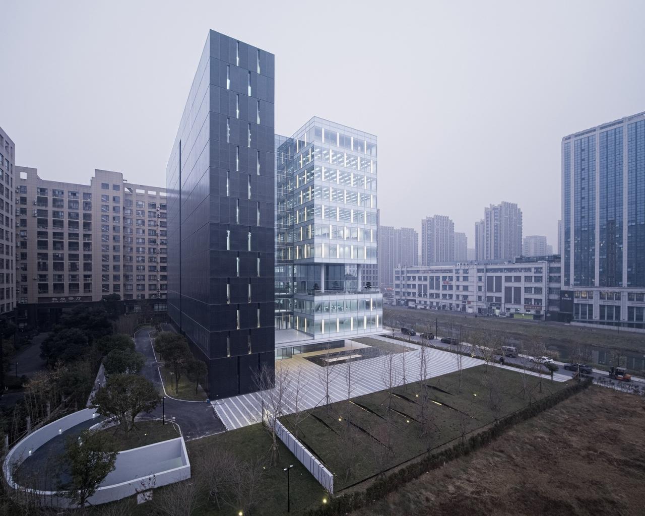 BIM建筑|杭州威星智能总部工程实录 / 孟凡浩-gad × line+