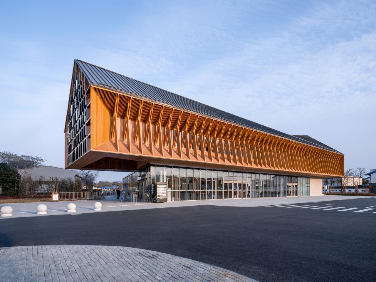 BIM建筑|朱家角游客服务中心 / 无样建筑工作室