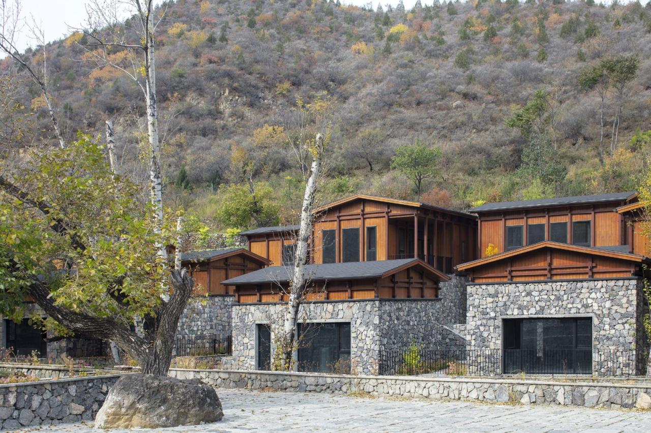 BIM建筑|隐北野奢酒店 / Penda China