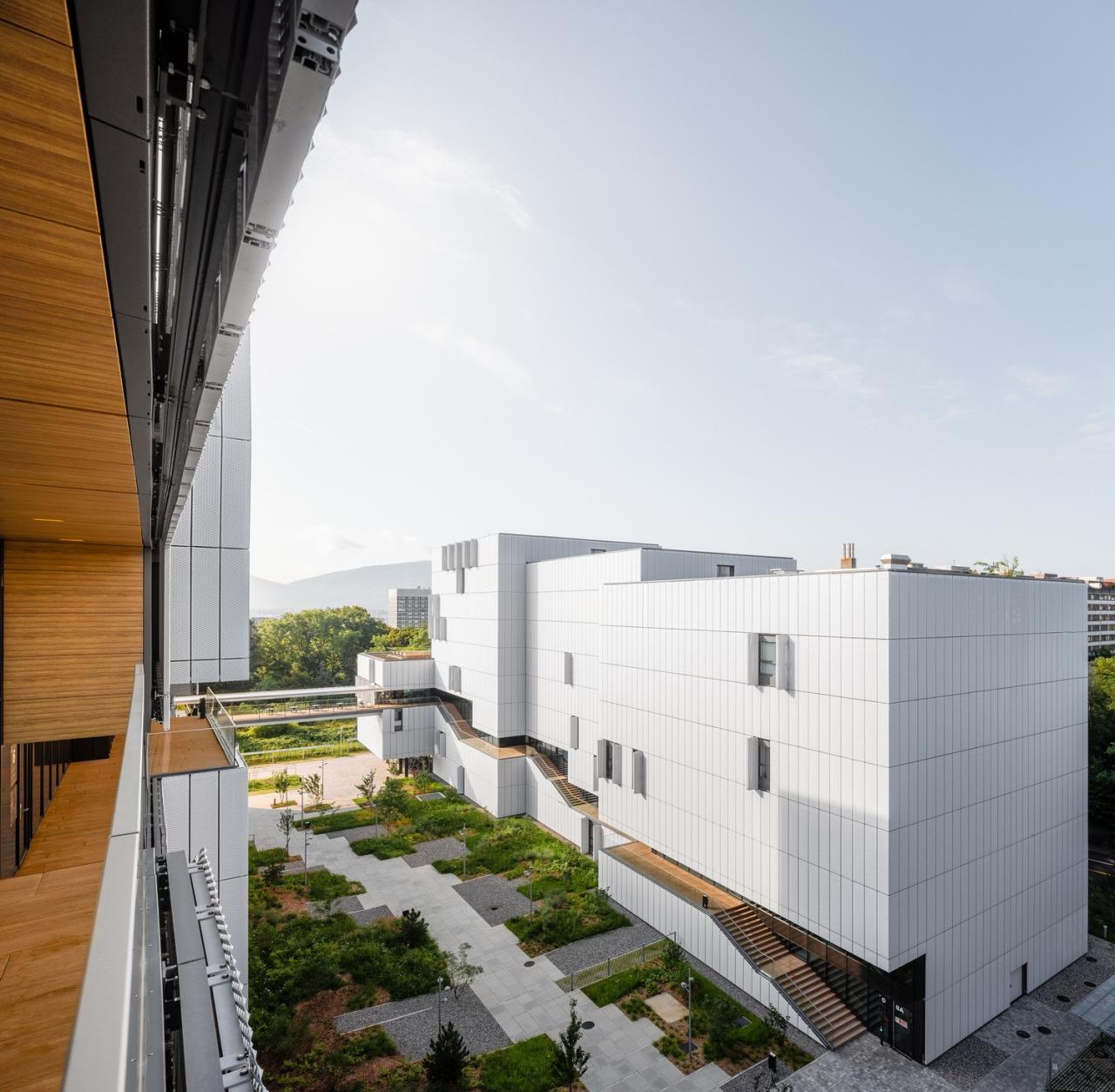 BIM建筑|莫里永学生宿舍 / 隈研吾建筑都市设计事务所 + CCHE