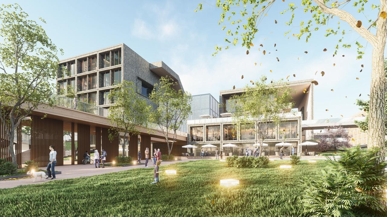 BIM建筑|兰州皋兰社区文体中心 / 一境建筑设计