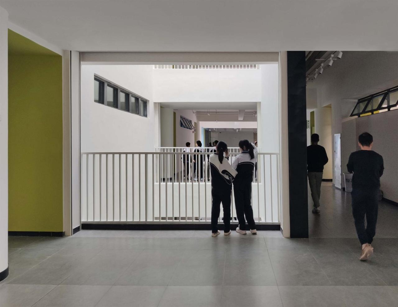 BIM建筑|深圳市龙华区行知中学 / 筑博设计-联合公设