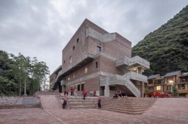 BIM建筑|江华瑶族水口镇如意村文化服务中心及特色工坊 / 地方工作室-BIM建筑网