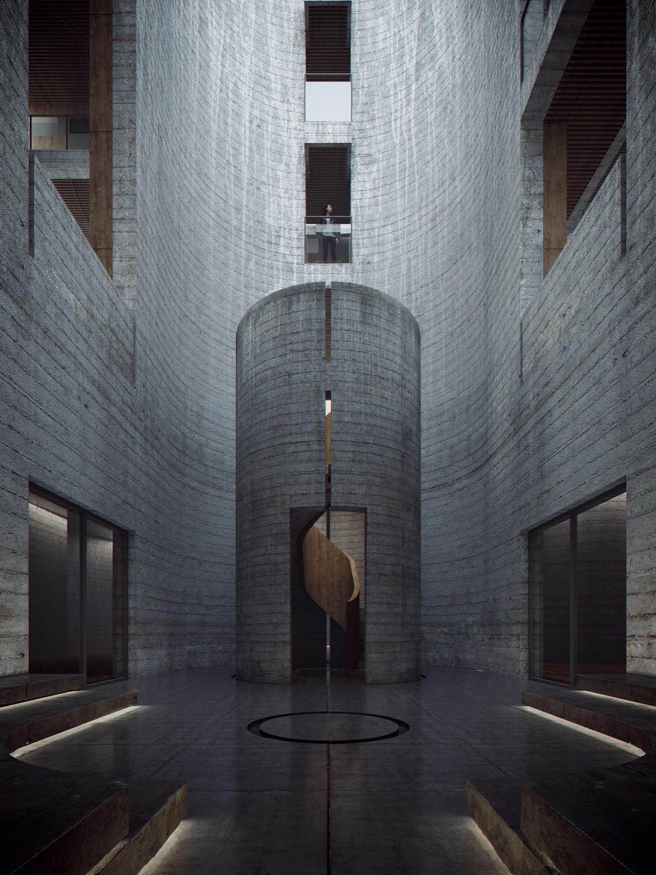 BIM建筑|围城酒店：酒店与文学 / 南旭