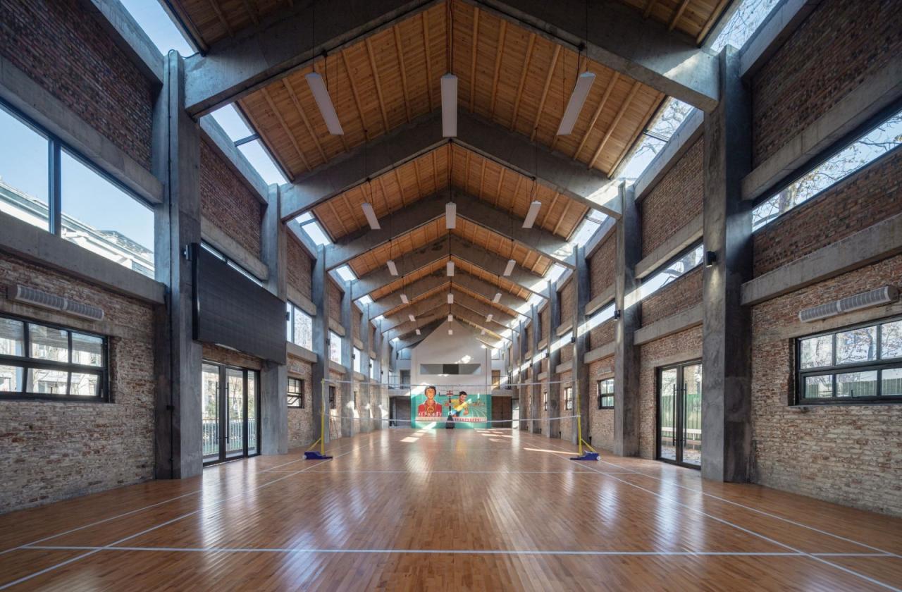 BIM建筑|龙游溪口镇乡村未来社区多功能体育馆+陶瓷专家工作站改造 / 上海严旸建筑设计工作室