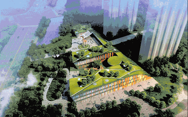 BIM建筑|活力内核构筑迷你城池｜国科温州第一幼儿园 / 成执设计