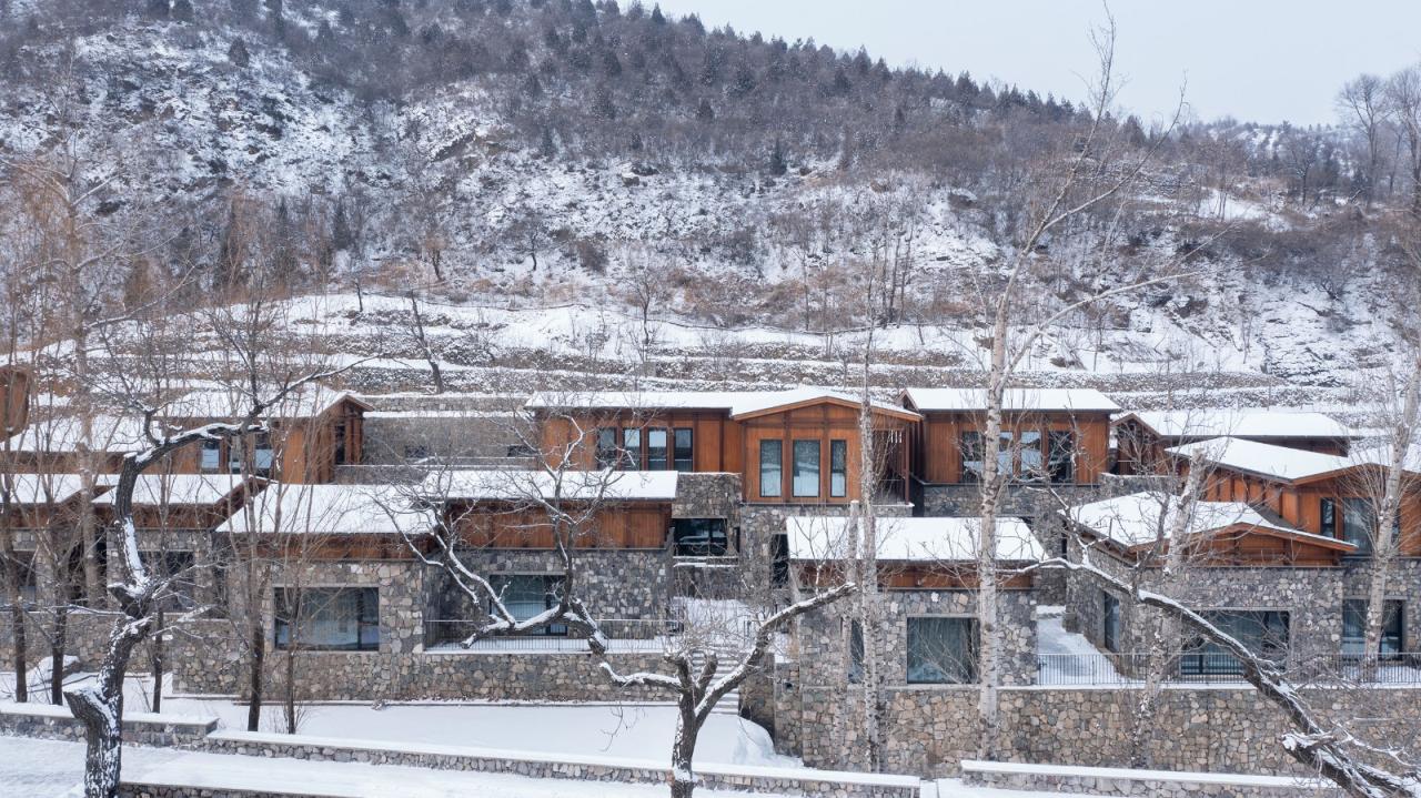 BIM建筑|隐北野奢酒店 / Penda China