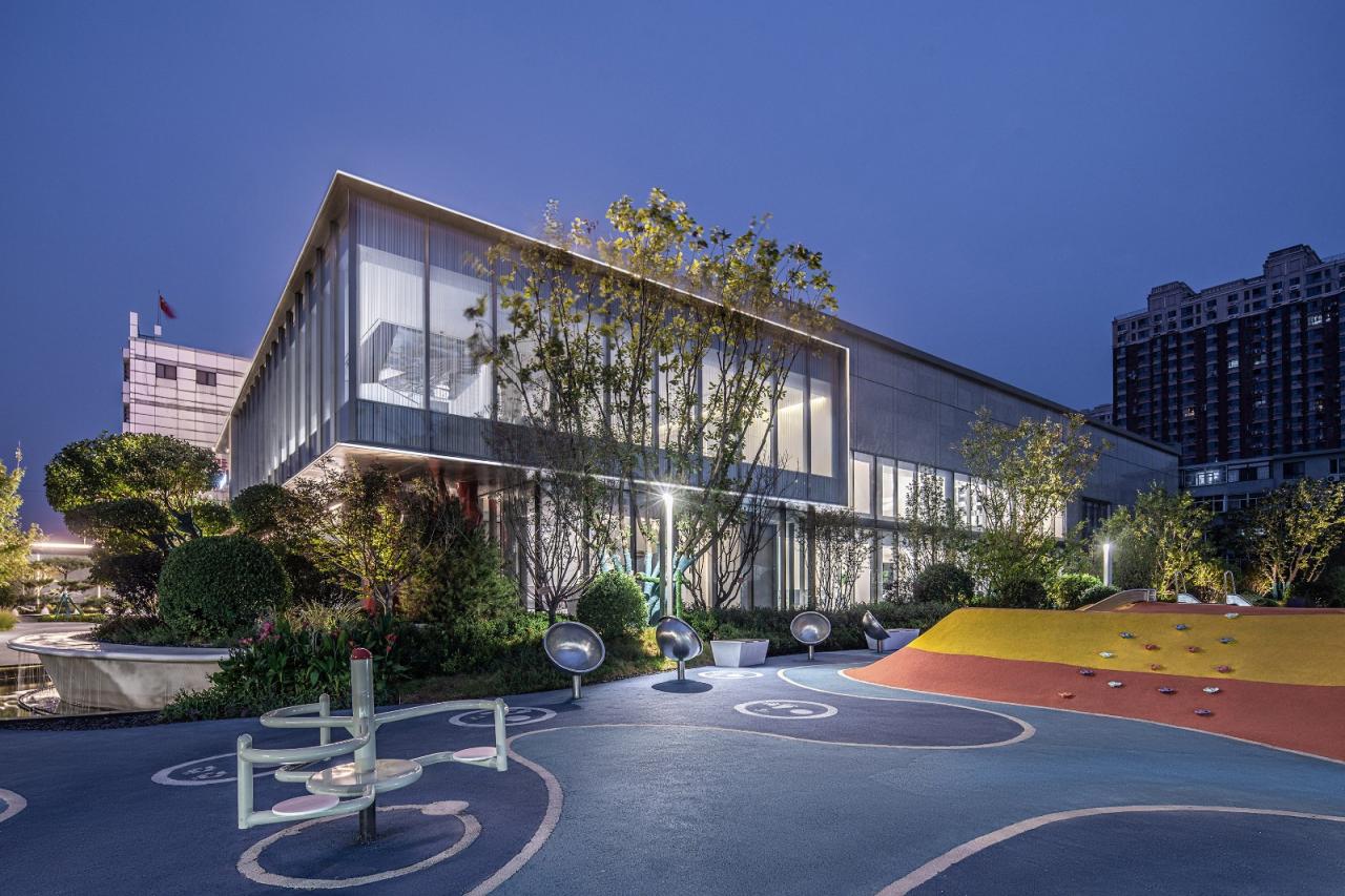 BIM建筑|城市赋新，打造市民的欢享天地 —职工俱乐部更新改造 / PTA上海柏涛