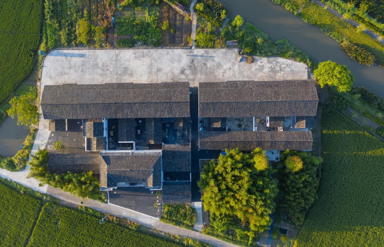 BIM建筑|低成本整村改造实践：上海奉贤李窑村乡村振兴 / 水石设计
