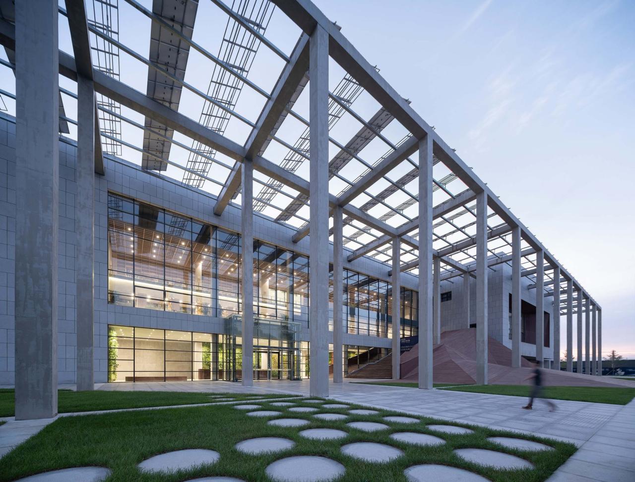 BIM建筑|白沙岛金融生态小镇社区中心 / URBANUS都市实践