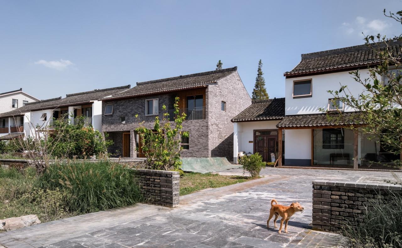 BIM建筑|低成本整村改造实践：上海奉贤李窑村乡村振兴 / 水石设计