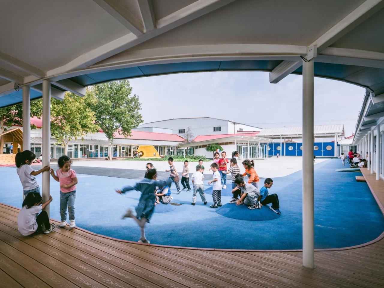 BIM建筑|献县阳光幼儿园 / 众建筑