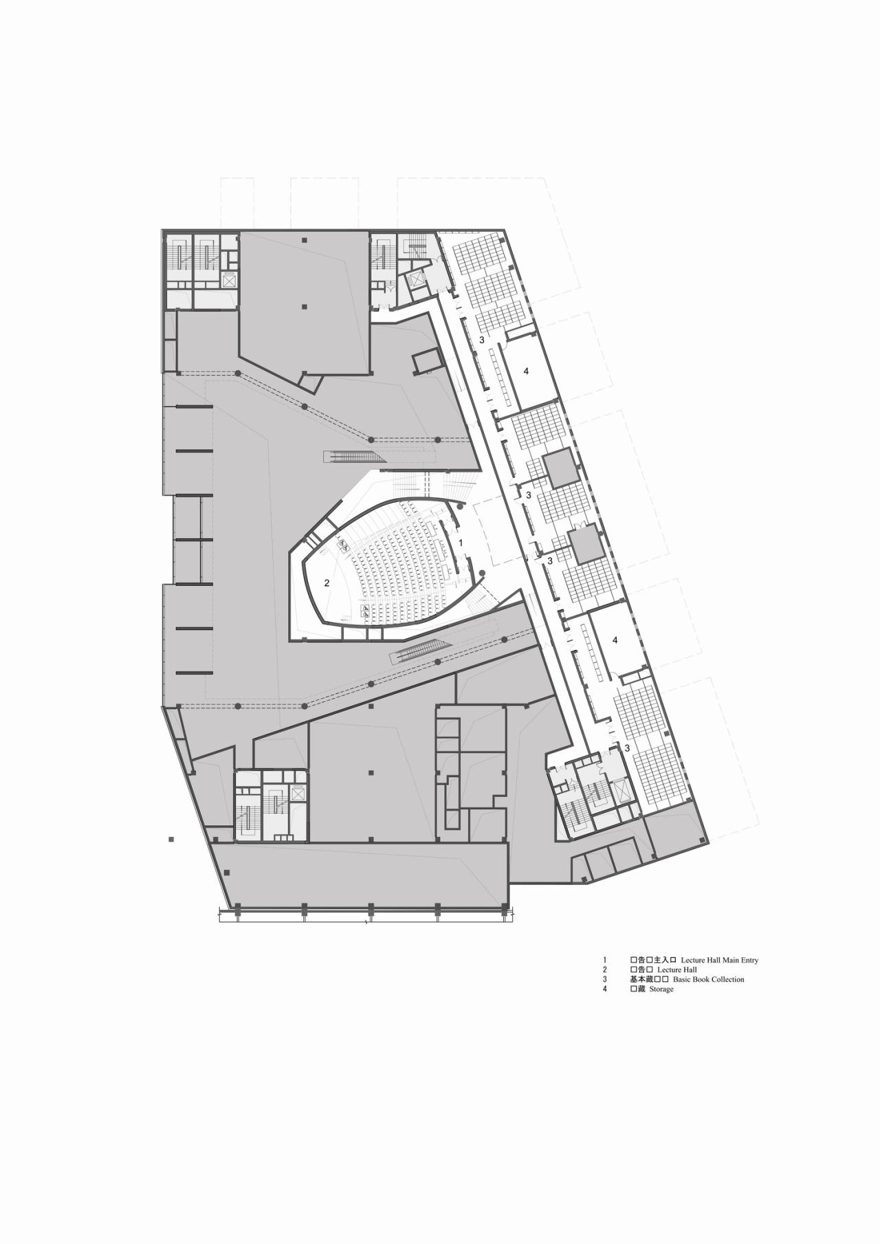 BIM建筑|张家口图书馆，创造城市的精神呼吸 / 王大泉