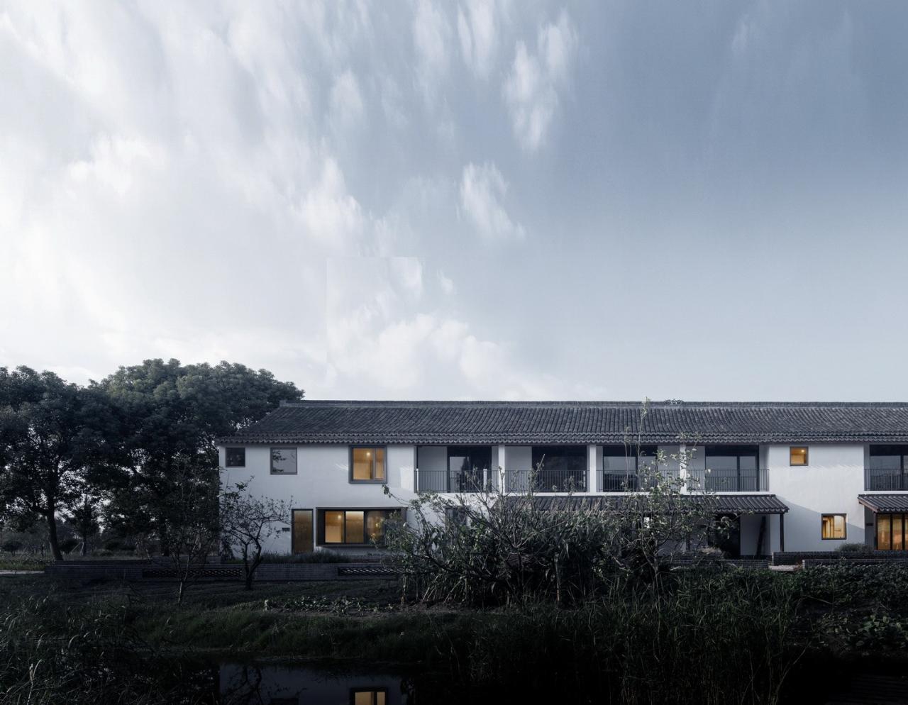 BIM建筑|低成本整村改造实践：上海奉贤李窑村乡村振兴 / 水石设计